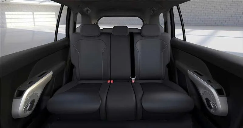 VinFast Limo Green — Second row, seen from the back
