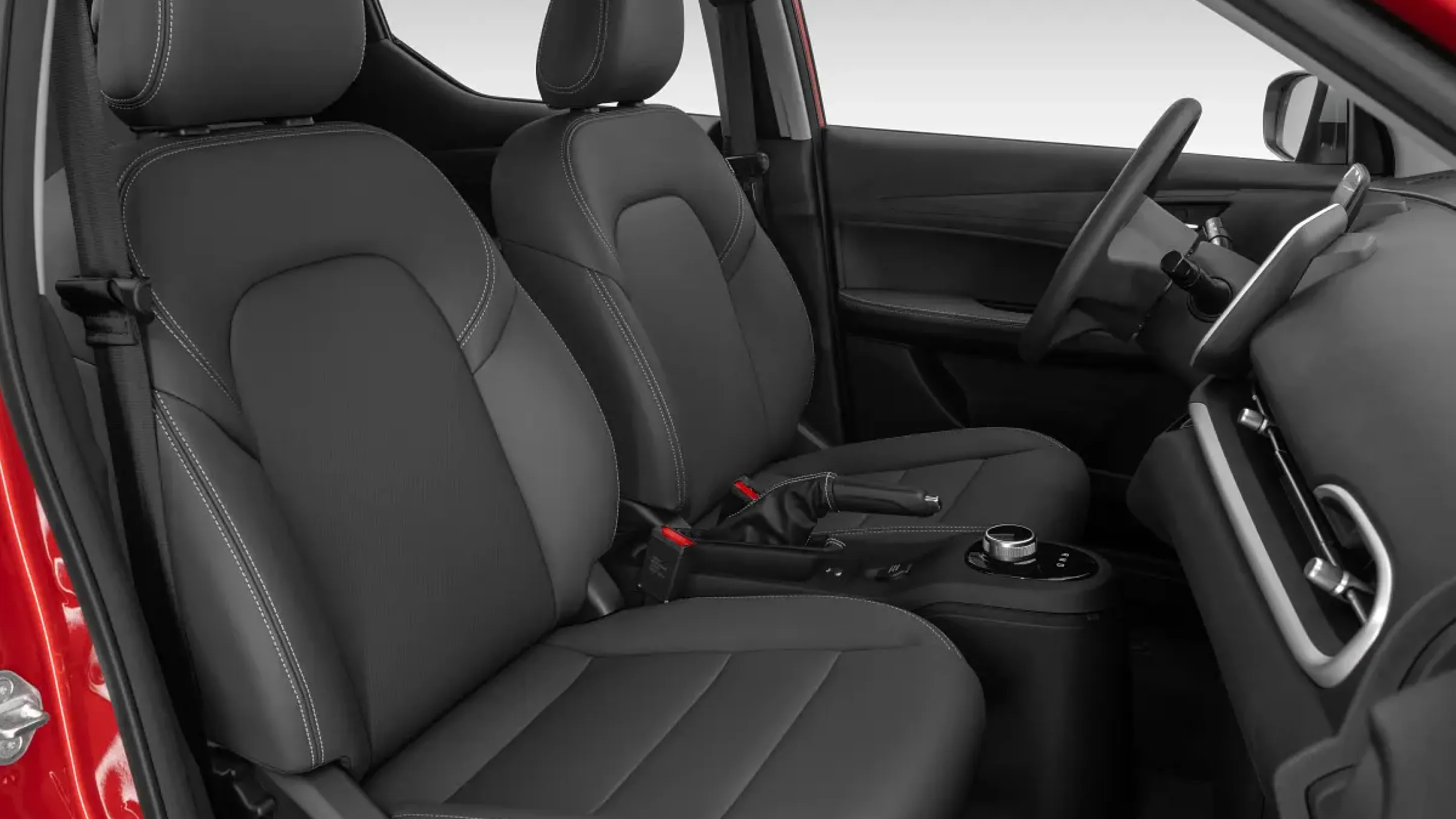 VinFast VF 5 — Front seats, seen from the passenger door