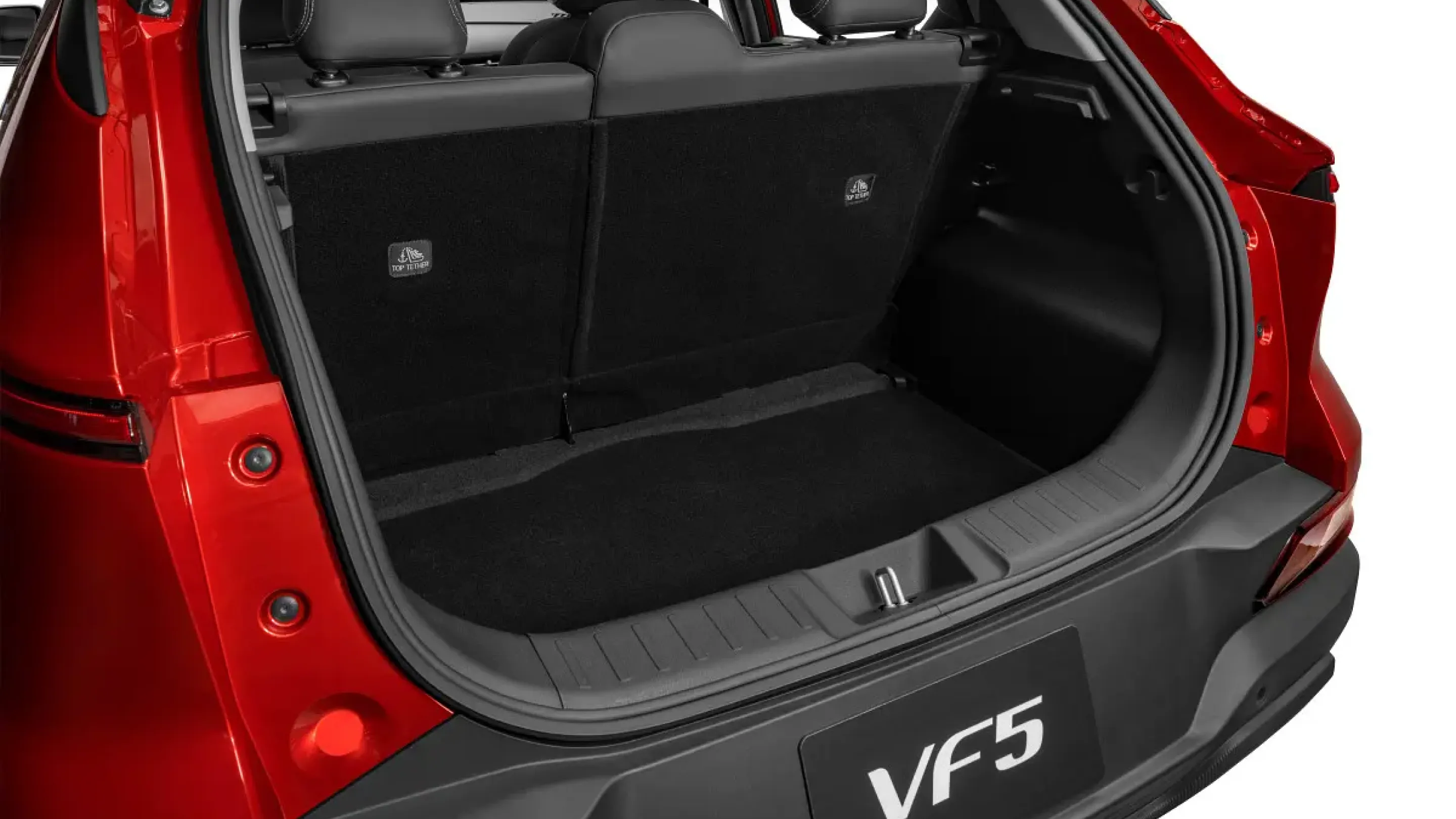 VinFast VF 5 — Boot, seen from the tailgate